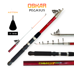 Oskar Pegasus Olta Kamışı 240cm 75-150g