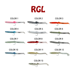 Oskar RGL Silikon Balık 8.5cm (25li Paket)