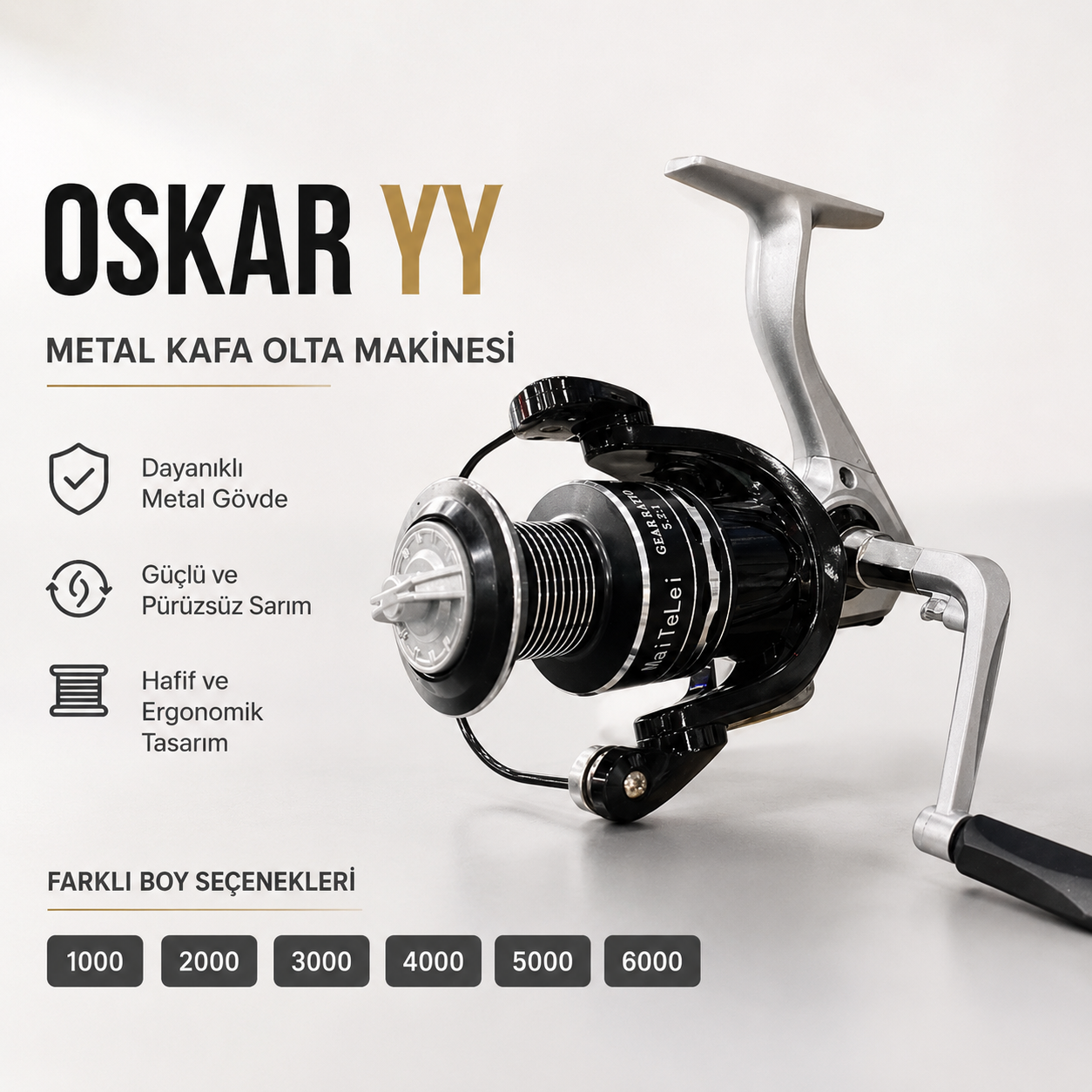 Oskar YY 2000 Metal Kafa Olta Makinesi