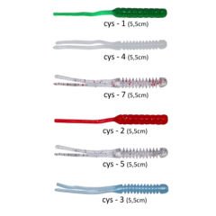 Oskar Knight Worm 5,5cm Lrf Silikonu