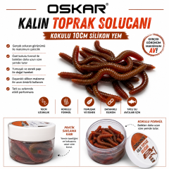 Oskar Solucan Kokulu 10'lu Kutu 10cm Kalın